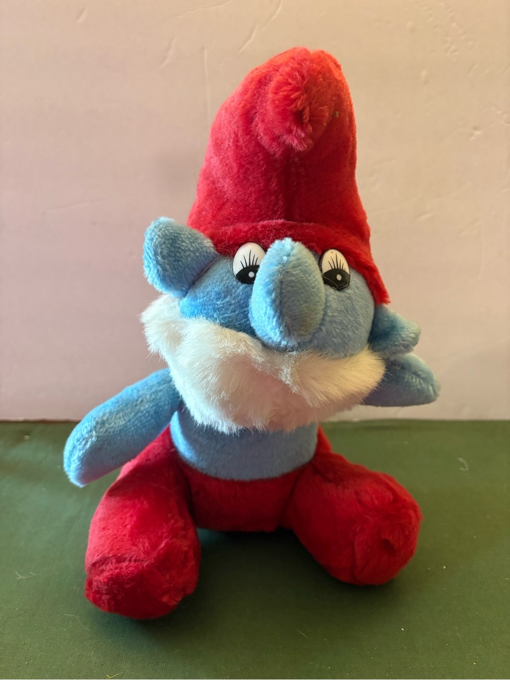 Vintage Papa Smurf Plush